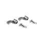 gun shape ear studs