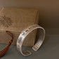 heart sutra bracelet detail