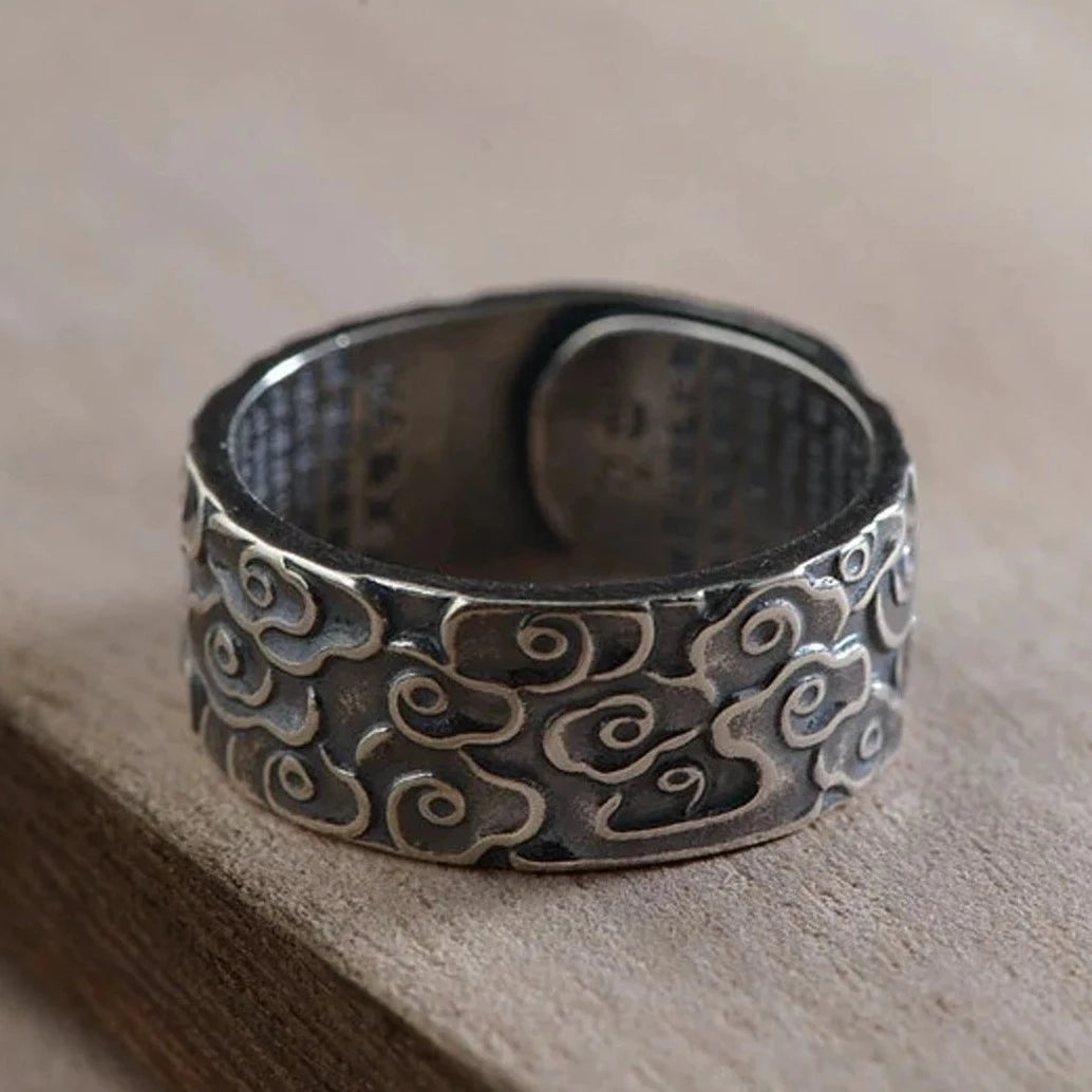 heart sutra ring
