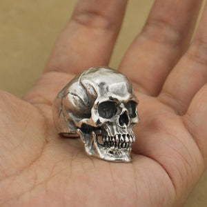 925 Sterling silver ~ Skull Ring for men women