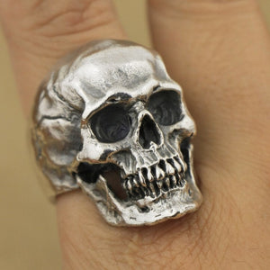 925 Sterling silver ~ Skull Ring for men women