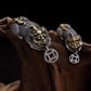 Pixiu Dragon Charm Pendant ~ Sterling Silver
