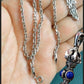 Vajra Dorje ~ Lapis Lazuli Sterling Silver ~ Tibetan Buddhist Pendant Amulet