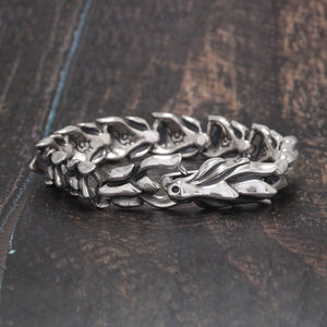 Dragon Bracelet Men ~ 925 sterling silver