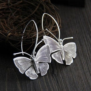 Sterling Silver Butterfly Earrings main