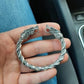 Silver fenrir wolf Viking Bracelet buy sale