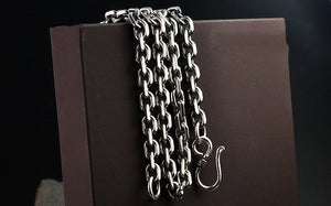 sterling silver cable chain hanging