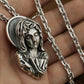 Sterling Silver Virgin Mary Pendant necklace