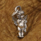 Sterling Silver Child Guardian Angel Pendant front