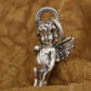 Sterling Silver Child Guardian Angel Pendant left