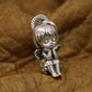 Sterling Silver Girl Guardian Angel Pendant right