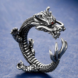Dragon Ring for Women & Men ~ Sterling Silver right