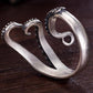 octopus ring sterling silver tentacle ring back