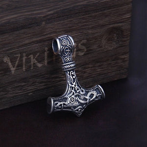 Mjolnir Thor Hammer Necklace