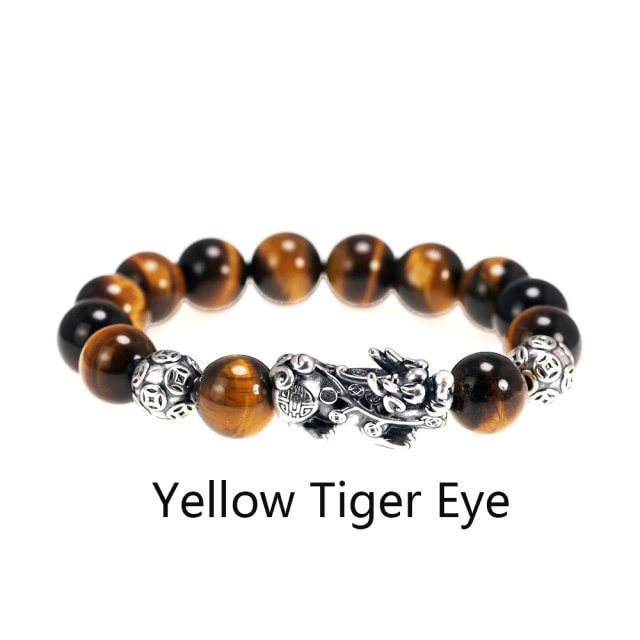 feng shui pixiu bracelet tigers eye