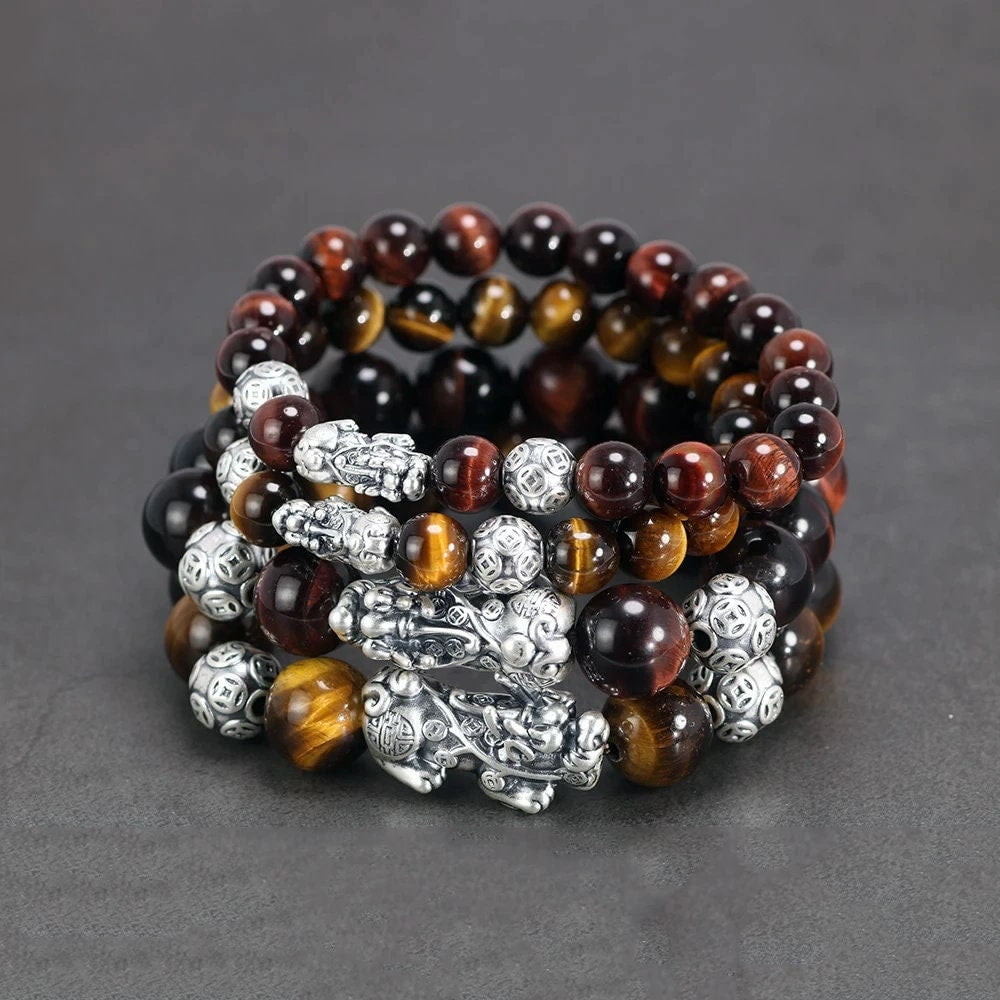 feng shui pixiu beaded bracelet