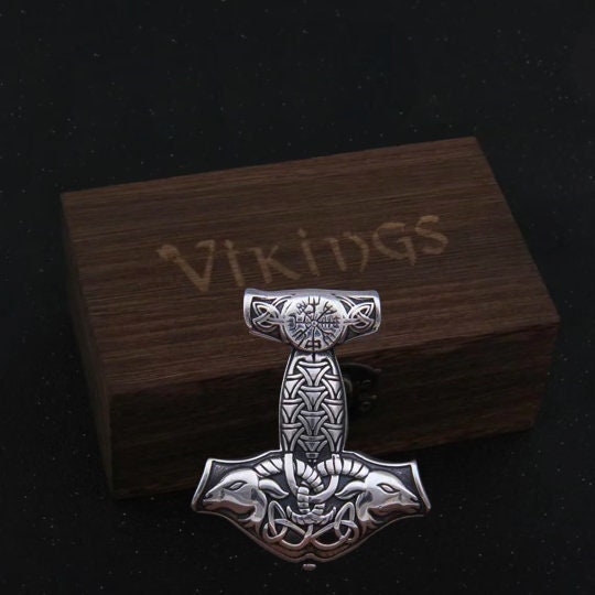 Thor's Hammer Pendant Necklace - Mjölnir necklace