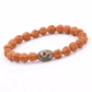 Rudraksha Dzi Mala Bracelet