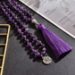 amethyst prayer beads