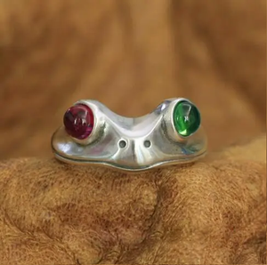 Frog Ring Sterling Silver