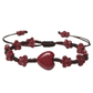 Cinnabar Beaded Bracelet white bg