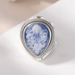 Vintage-style women’s ring with ornate silver setting