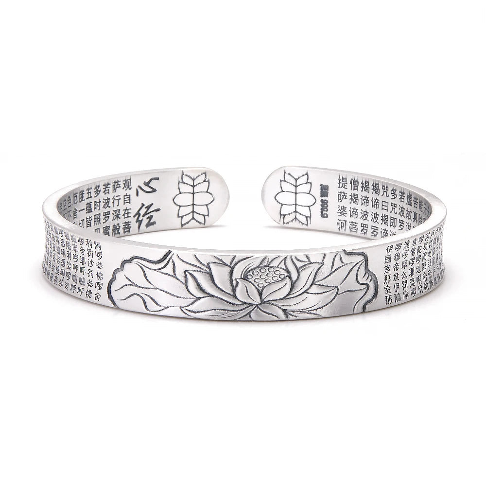 lotus bracelet front view