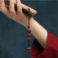 lotus cinnabar phone charm Chain