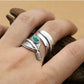 native tribal turquoise ring
