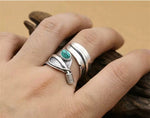native tribal turquoise ring