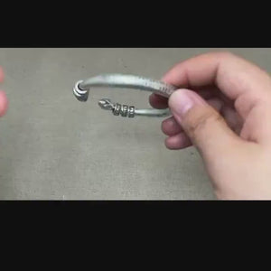 Heart Sutra Tibetan Bracelet silver video