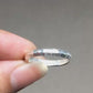 hammered sterling silver ring video