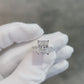 moissanite engagement ring
