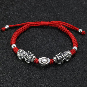 Red string Pixiu bracelet