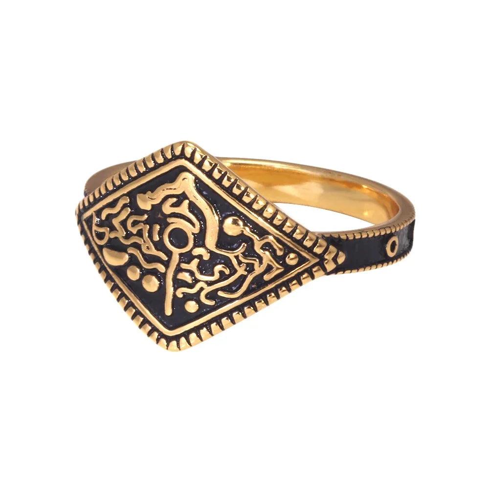 silver Ring of Favor from Dark Souls on white background