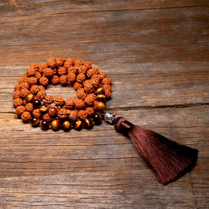 rudraksha mala front
