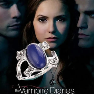 Elena Gilbert Daylight Lapis Ring Vampire Diaries ring