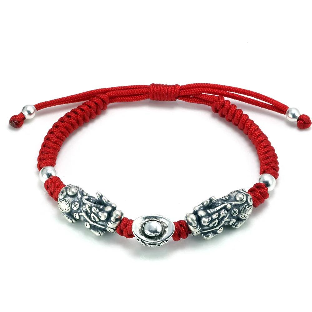 Silver feng shui amulet	