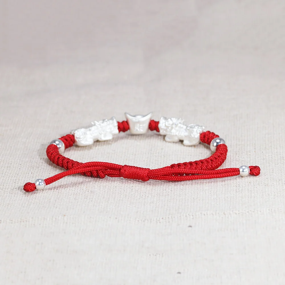 Silver protection bracelet