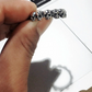 Skull ring detail handheld view