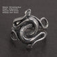 snake ring Natural Born Killers front view