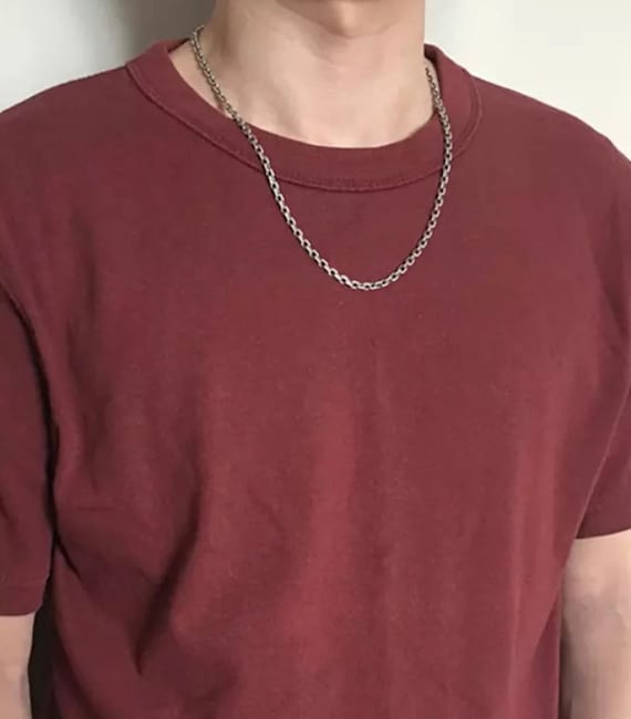 sterling silver cable chain model