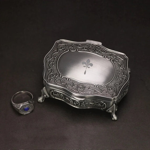 sterling silver Klaus Mikaelson ring box