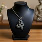 sterling silver dragon necklace