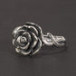 sterling silver flower ring