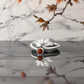 sterling silver lotus ring
