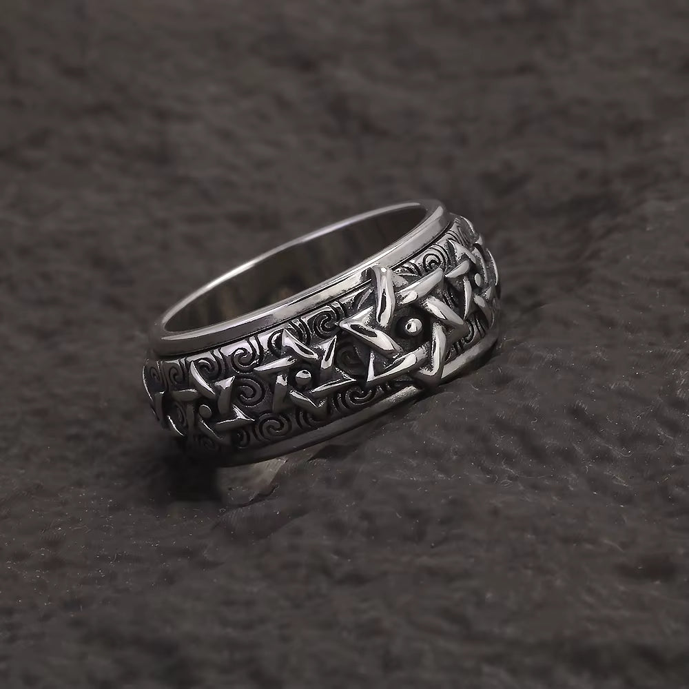 sterling silver star of david ring