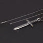 sword pendant necklace men sterling silver 