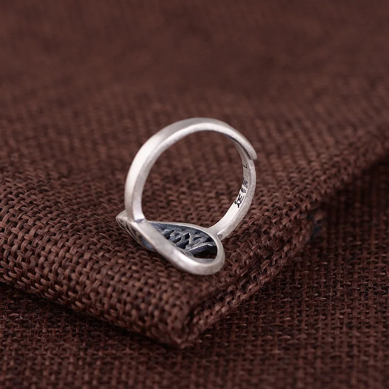 tree of life ring silver
