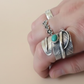 turquoise silver ring